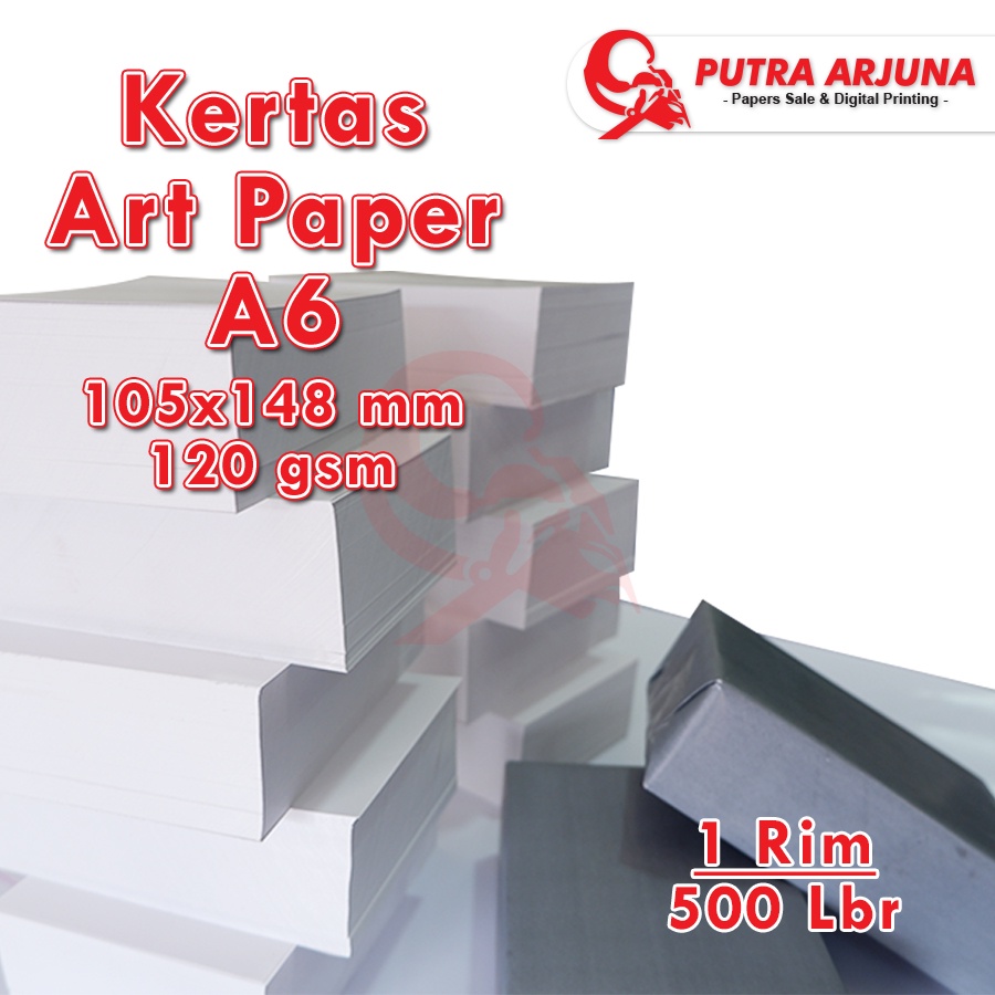 

KERTAS ART PAPER 120gsm, A6 - 10,5x14,8cm