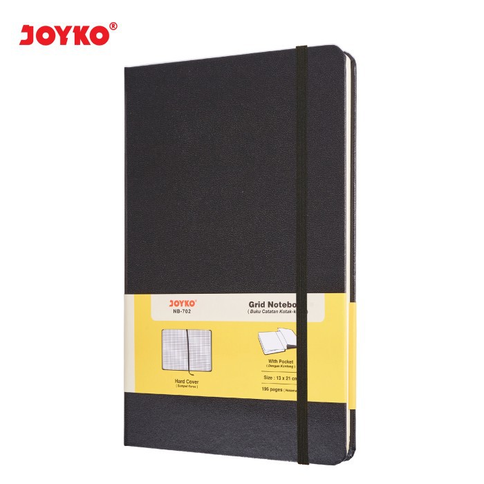 Grid Notebook Diary Agenda Buku Catatan Kotak-Kotak Joyko NB-702