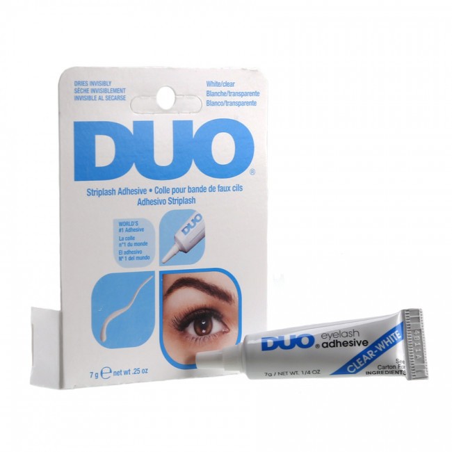 

DUO STRIPLASH ADHESIVE WHITE/CLEAR (BIRU)