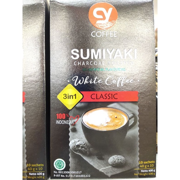 

coffee sumiyaki white coffee isi 10sachet