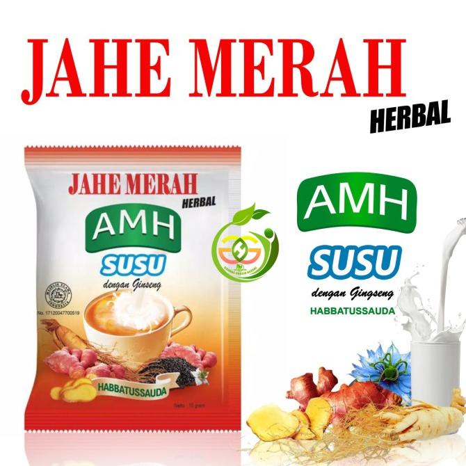 

Susu Jahe Merah AMH Original plus Gingeng