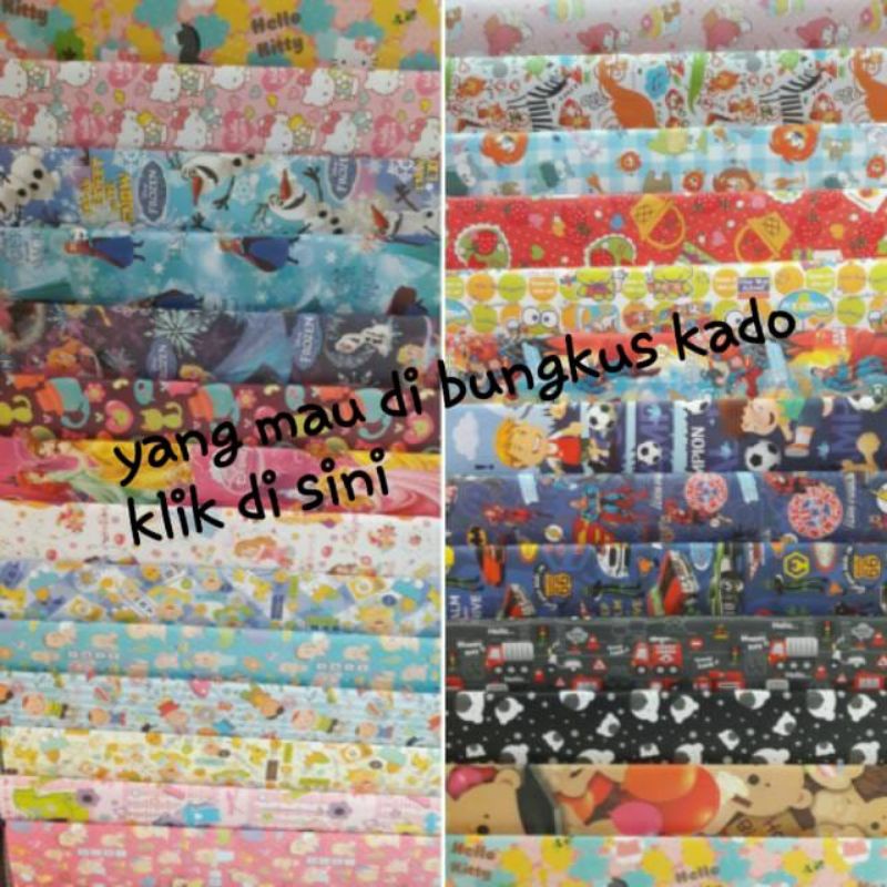

BUNGKUS KADO/ KERTAS KADO