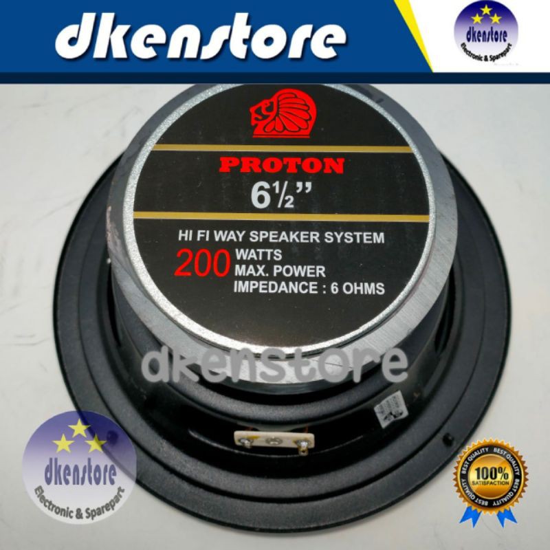 Speaker Woofer Proton 6.5 inch 6,5in 6,5inch