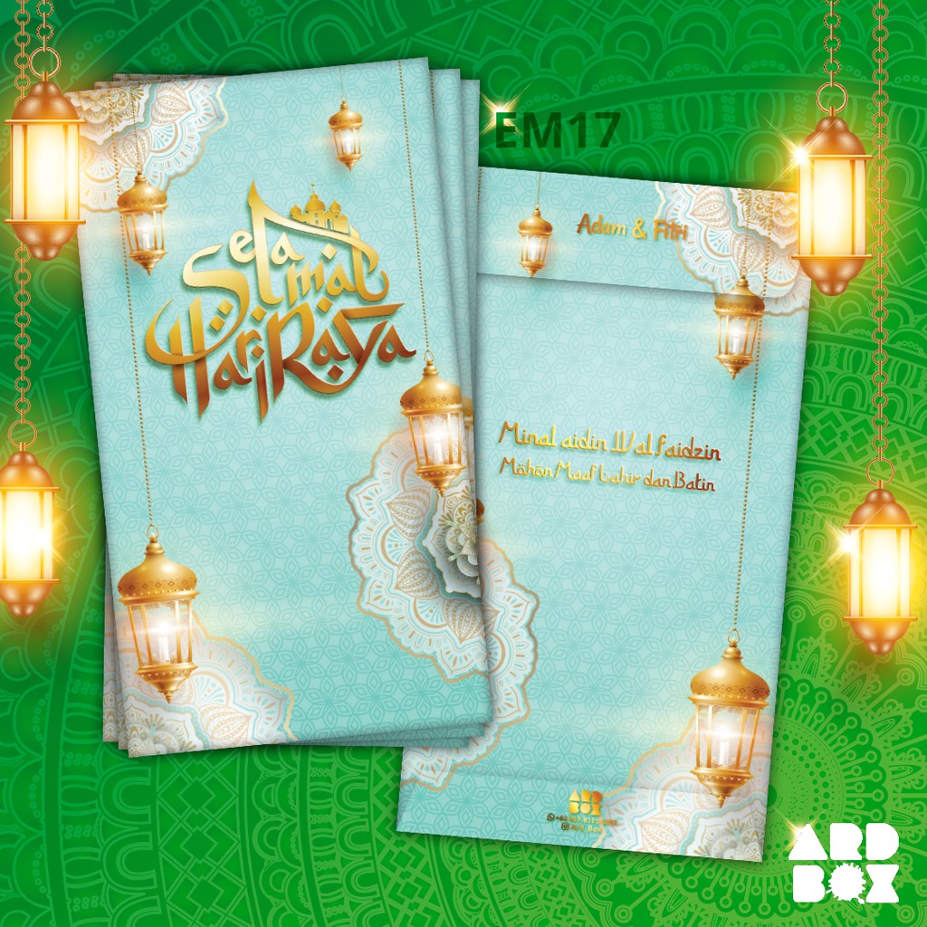 

Amplop Hari Raya Angpao Custom THR Lebaran Idul Fitri Desain Baru EM17