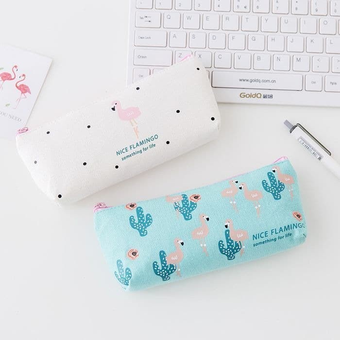 

Wow Tempat Pensil Model Kain Nice Flamingo / Pencil Box Unik Gilaa!!!