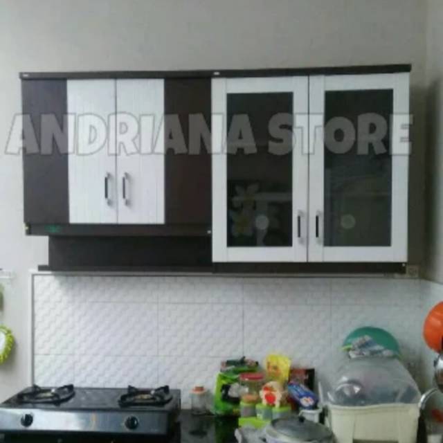 Lemari Gantung Dapur 4 Pintu Anata Shopee Indonesia