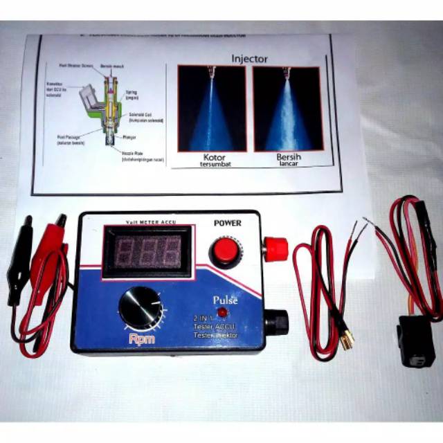 Paket Tabung infus ICT..Full preasure alat ukur tekanan dan tester injektor