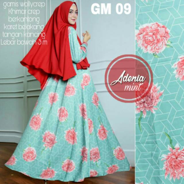 Gamis Maxmara set khimar syari