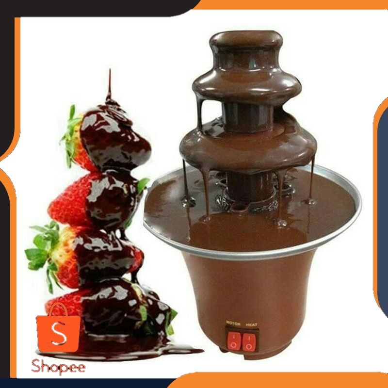 

WW 389 Chocolate Fondue Fountain / Mesin Mini Coklat Air Mancur
