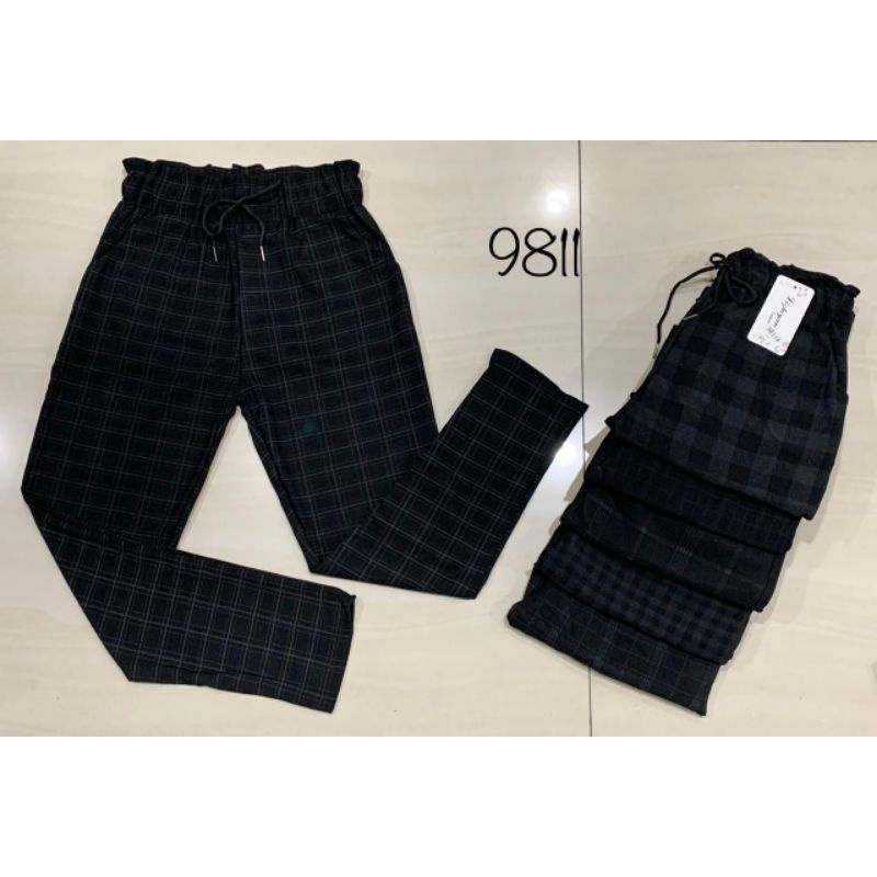 celana kotak Zara import