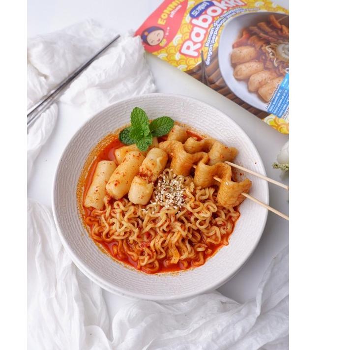

F⚡ASH SALE/5.5 Brands Festival/〖[COD]〗/【F⚡ASH SALE✅】/〖[Star]〗 Eonnie Kitchen - Rabokki Ramyeon Tteokbokki ✅Dijamin Aman❤