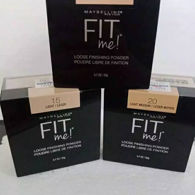 Maybelline fit me loose powder