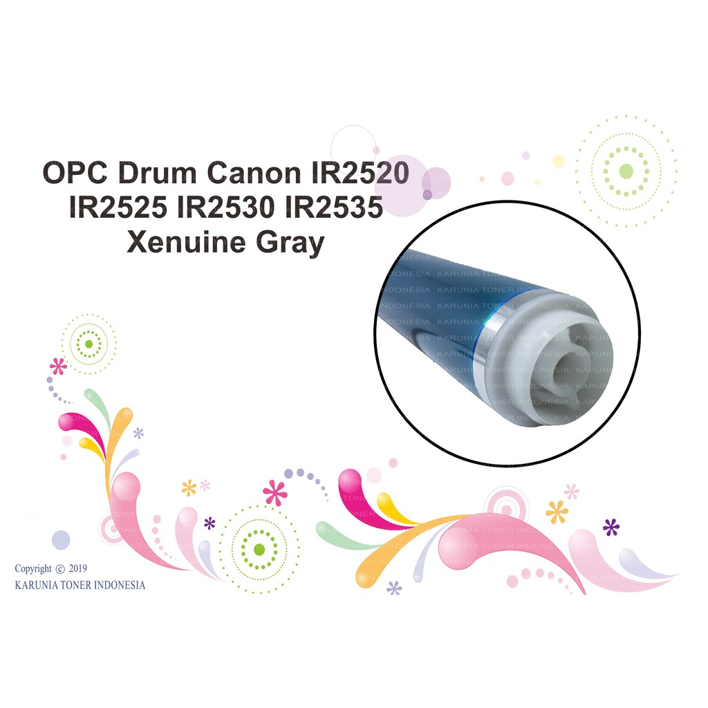 OPC Drum Canon IR2520 IR2525 IR2530 IR2535 IR 2520 2525 2530 2535 Xenuine Gray