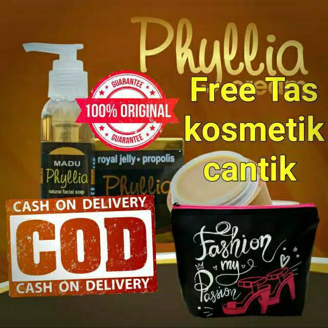 Phyllia cream kosmetik pemutih 100% alami