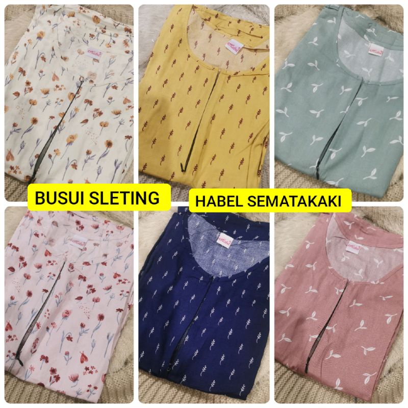 Daster RAYON  BUSUI  HABEL  SEMATA KAKI  lengan pendek/Asli termurah dari smua toko