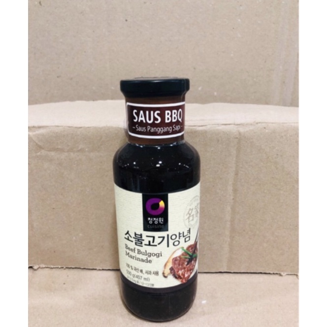 

saus bbq bulgogi sauce 500gram