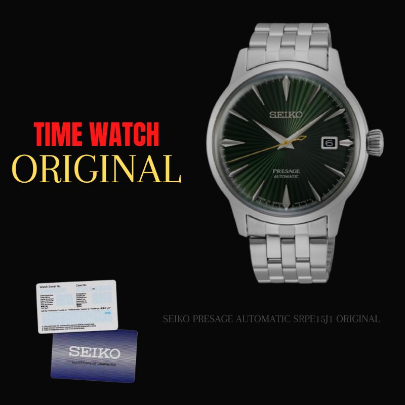 Jam Tangan Pria Seiko Presage Automatic SRPE15J1 Original