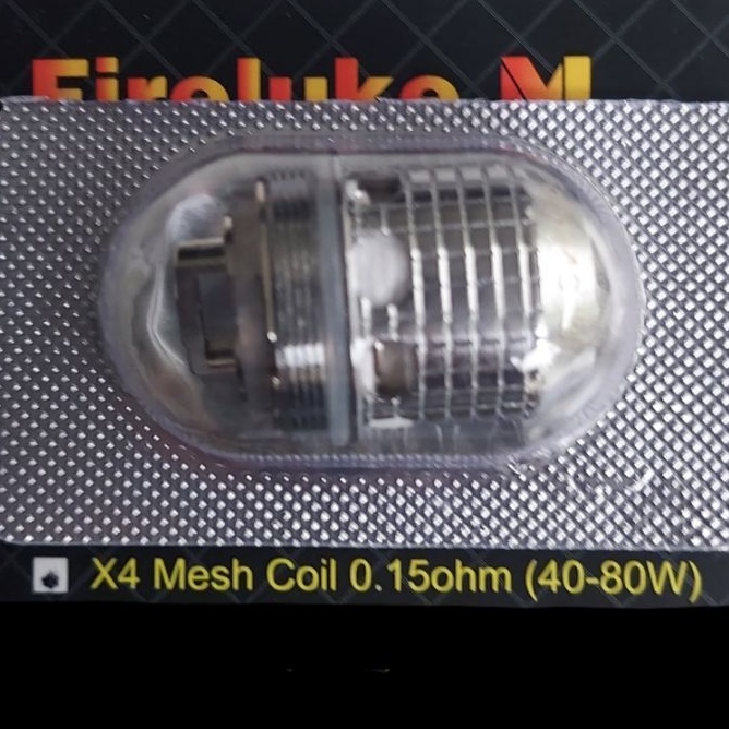 original freemax x4 fireluke 0.15 freemax 1pcs coil bisa uforce