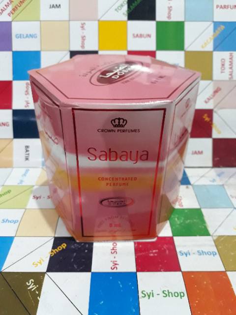 Parfum Sabaya By Dobha Roll On Non Alkohol 6ml