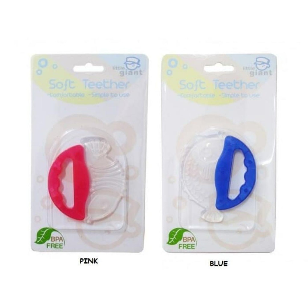 Little Giant Soft Teether LG1203R - Gigitan Bayi