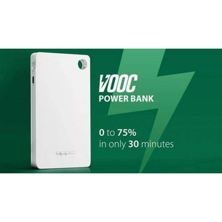 BARU POWERBANK VOOC 6000MAH ORIGINAL OPPO GRANSI TERLARIS