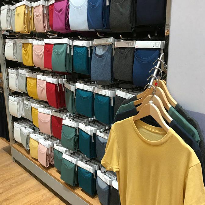 [Jastip Murah] Kaos Oblong Uniqlo Soft Touch Polos Size S/M/L/Xl