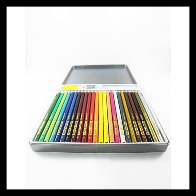 

Diskon Pensil Warna Rasa Crayon Mitsubishi Colored Pencil 24 Color Terjamin