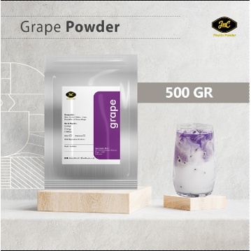 JnC Grape Powder 500gr I Bubuk Minuman Rasa Anggur