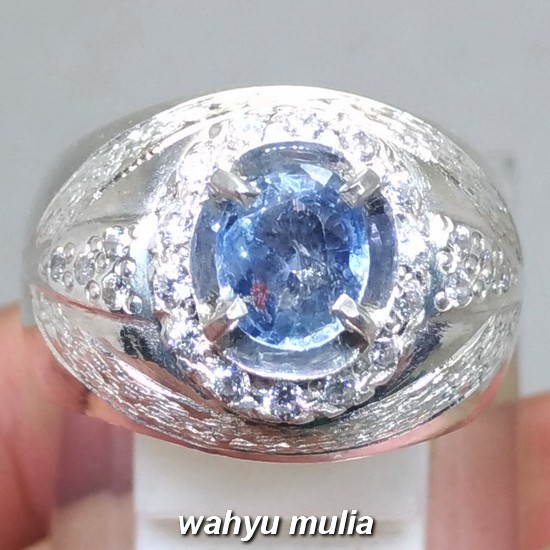 Jual Batu Cincin Blue Safir Srilangka Ceylon Asli Kode 1160 Shopee Indonesia 9949