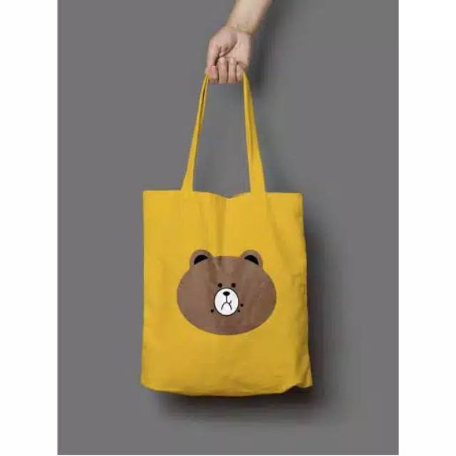 11.11 COD [RESLETING] BROWN Totebag Semi-Canvas | Totebag Besar | Totebag Laptop | Totebag Hitam | Totebag Cream | Totebag Navy | Totebag Maroon | Totebag Berkualitas