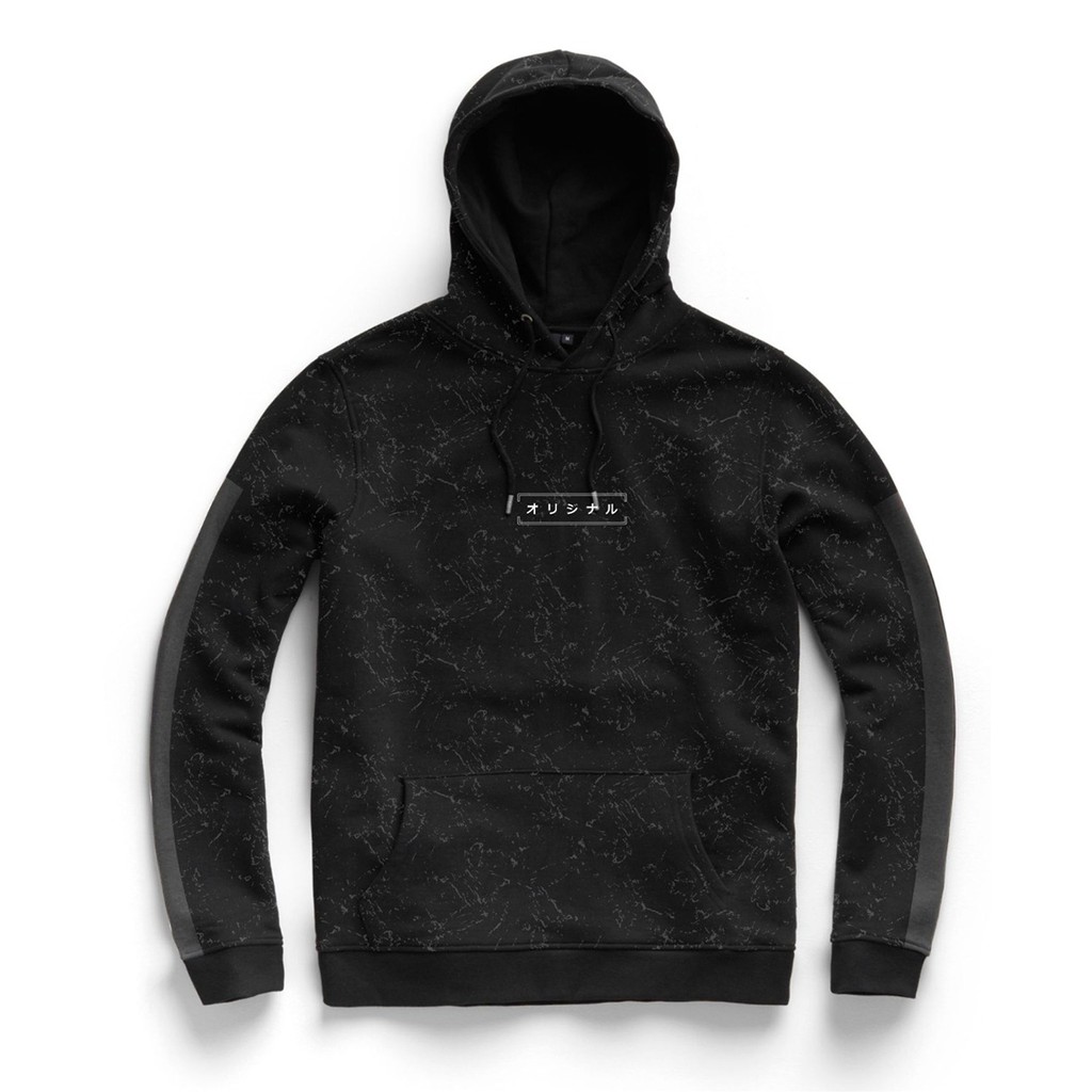 PREORDER - Hoodie Pria Ryusei Swt Men Daisuke FP Black