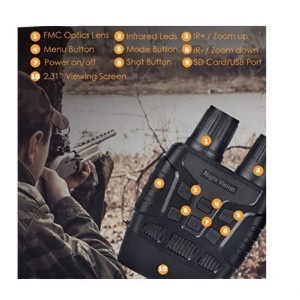 Night Vision Infrared Binoculars / Teropong Night Vision 300