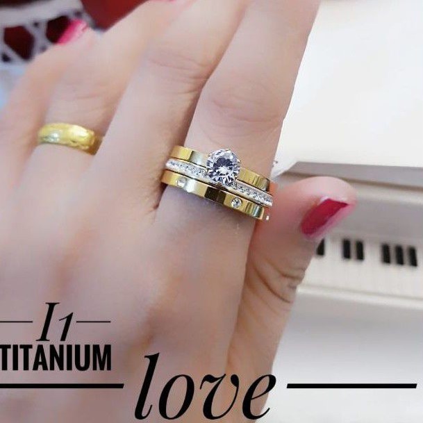 Titanium cincin lapis 1502l