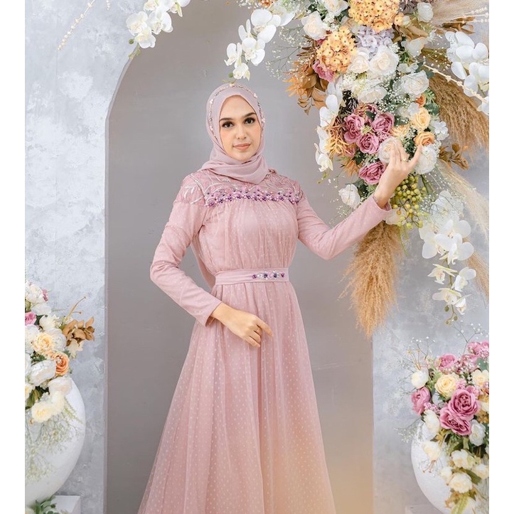 Kayyana dress gamis - Open PO