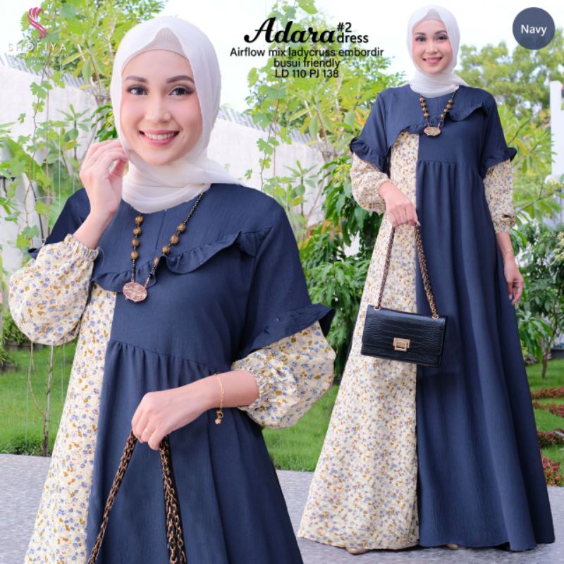 Dress Muslim  fashion// Adara dress ori shofiya