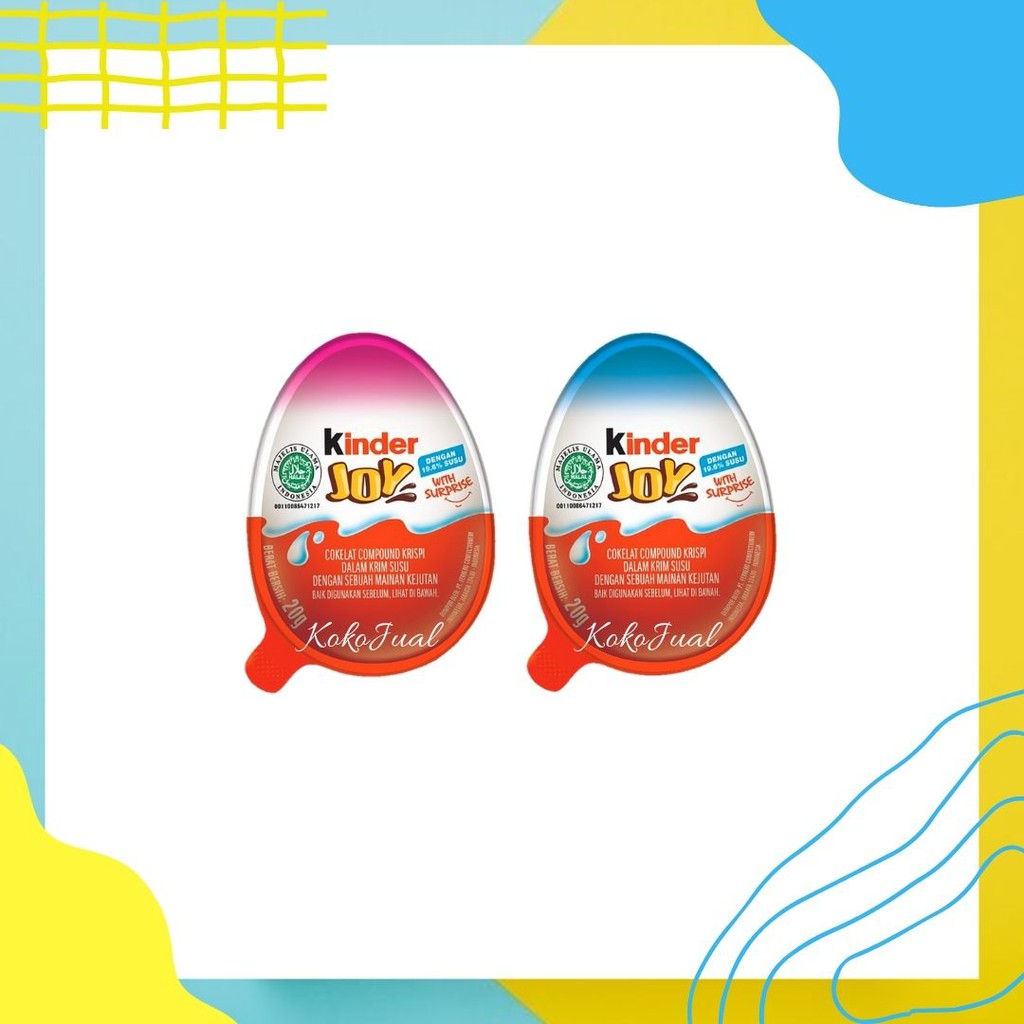 

Kinder Joy Chocolate For Boys / Girls 20 Gram