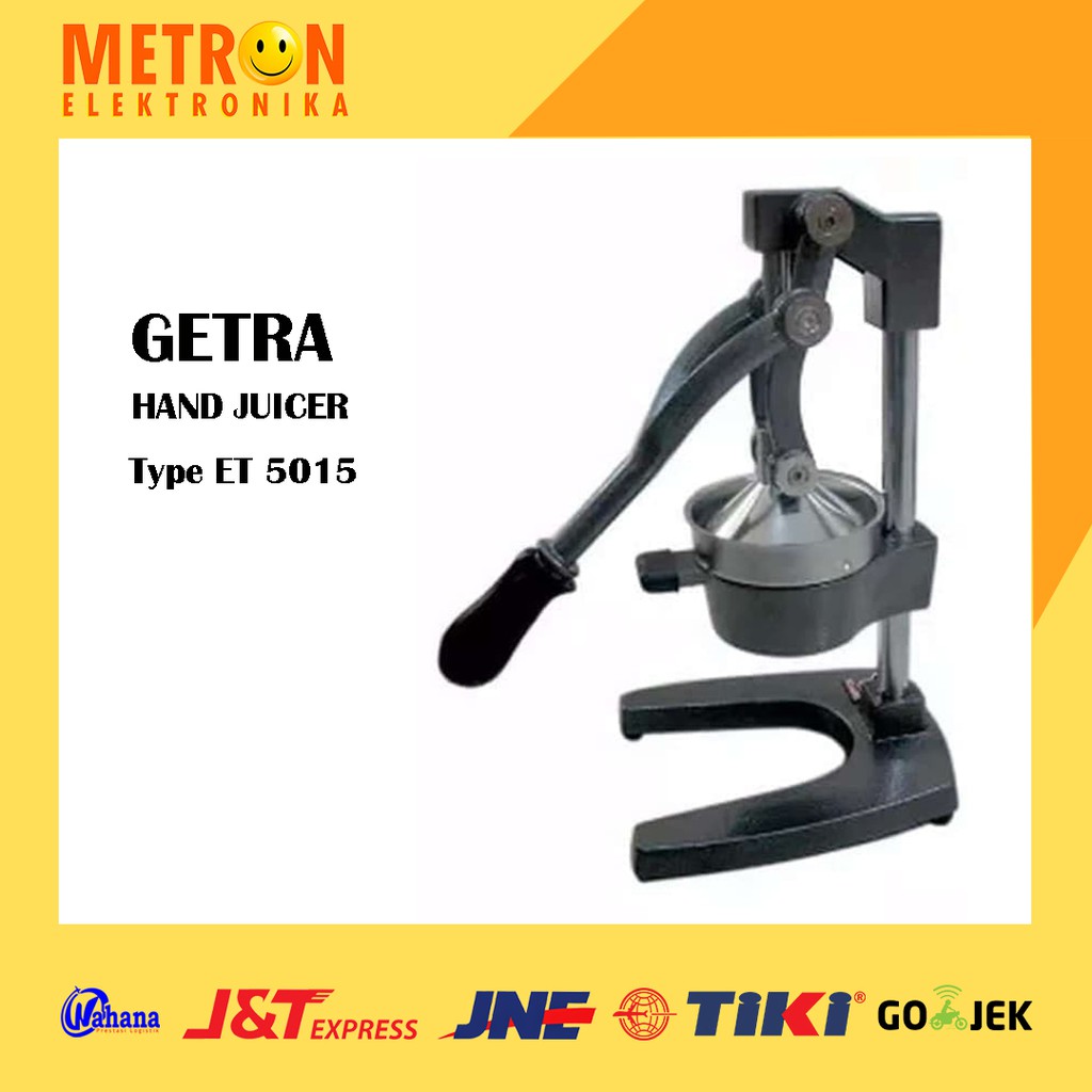 GETRA ET-5015 - HAND JUICER / ALAT PEMERAS JERUK MANUAL / ET5015