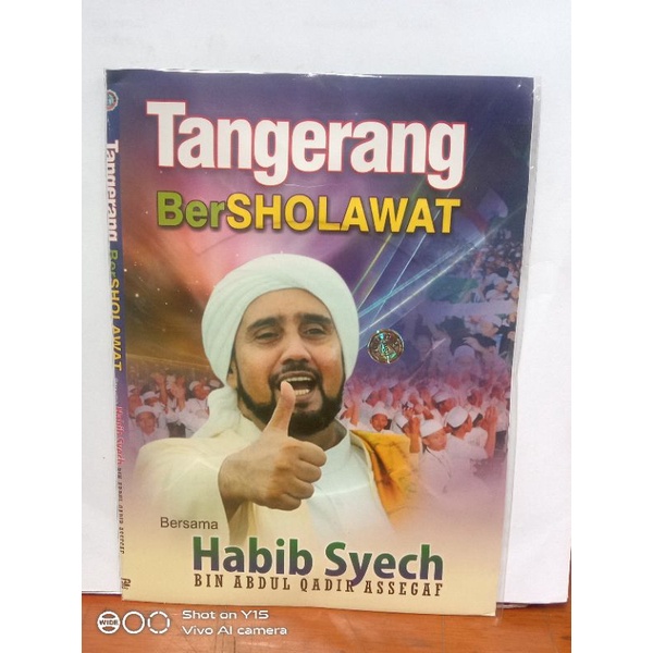 Kaset Vcd original Tangerang bersholawat bersama habib syech bin Abdul Qodir Assegaf