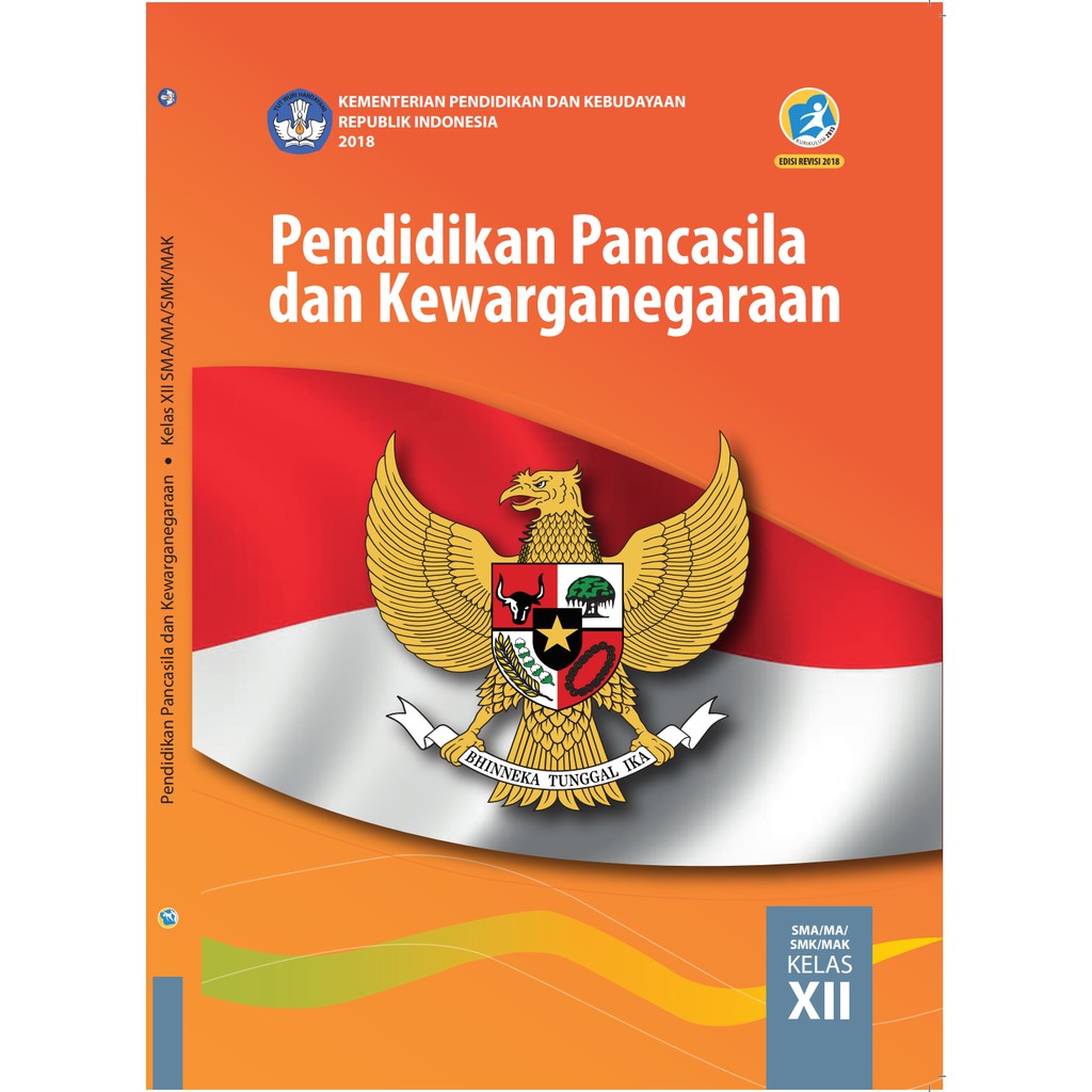 Buku K13 Ppkn Pendidikan Pancasila Dan Kewarganegaraan Sma Ma Smk Mak Kelas 12 Edisi Revisi 2018 Shopee Indonesia