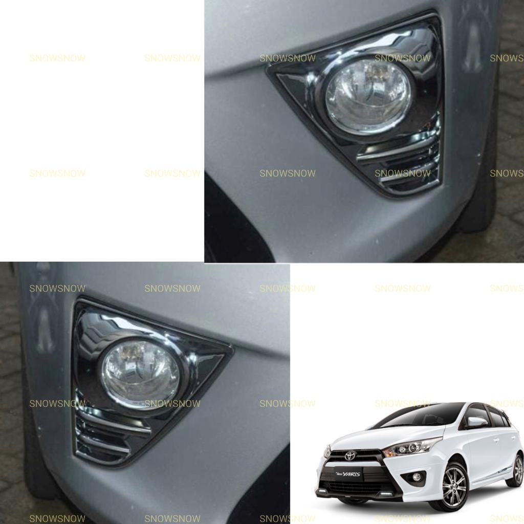 Cover Foglamp Grand All New Yaris 2014 2017 Fog Lamp Tipe G Chrome