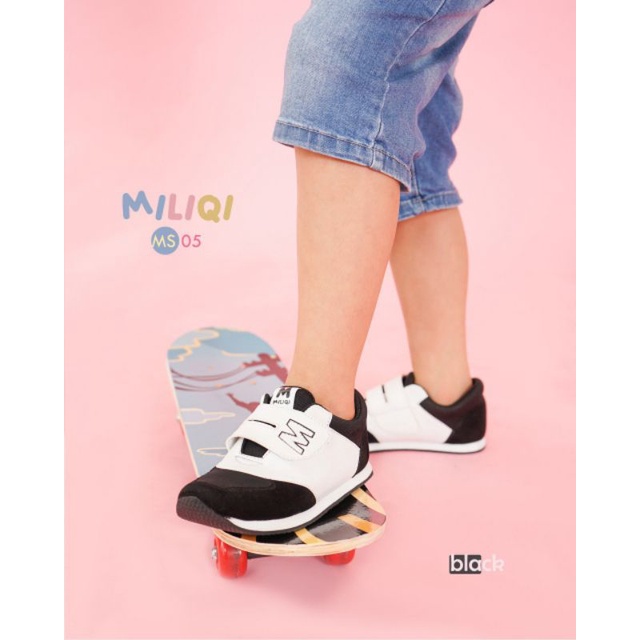 READY STOK sepatu Ms-05 Miliqi /sepatu anak terbaru /sepatu anak terkini