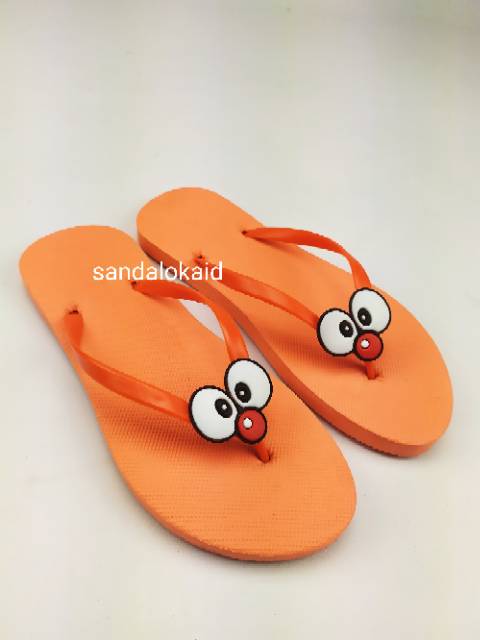 Sandal Kartun Badut | Sendal Lucu Cartoon Wanita