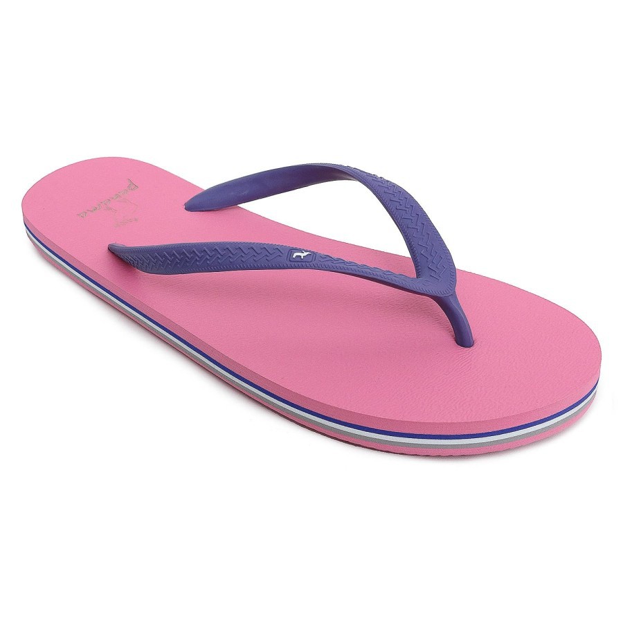 Sandal Panama Classic / Sendal Wanita Rose Pink Purple/ Sandal Pantai W25