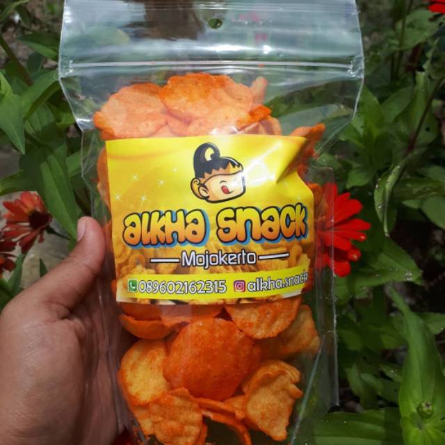 

Krip krip Alkha snack (krupuk singkong)