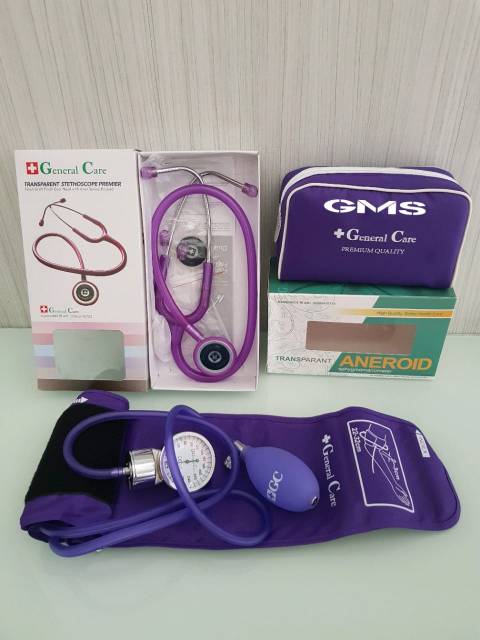 Paket Tensi Aneroid + Stethoscope Premier General Care
