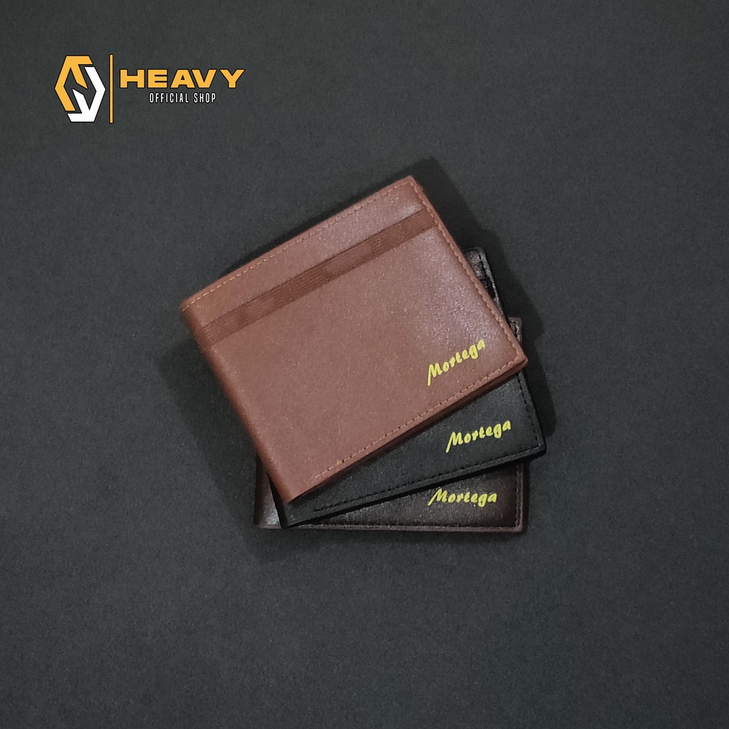 Dompet pria mortega - Dompet lipat pria kulit PU.Leather - Mortega M-1043