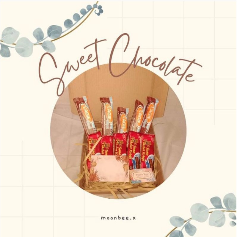 

Hampers/gift box sweet chocolate