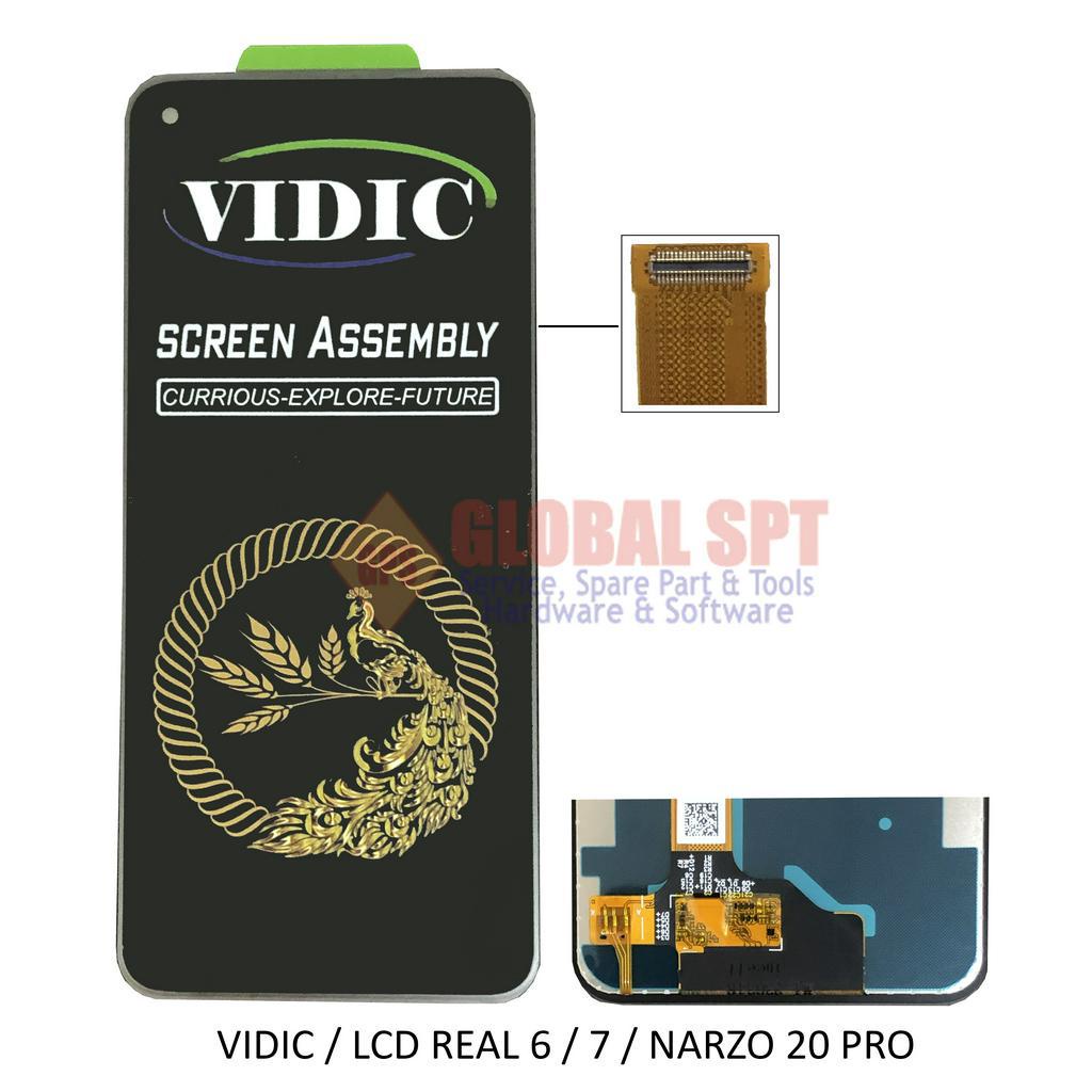 VIDIC / LCD TOUCHSCREEN REALME 6 / 7 / NARZO 20 PRO