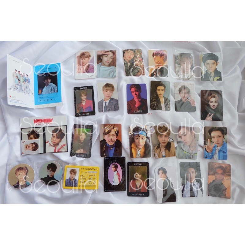 READY STOCK PHOTOCARD ID CARD YEARBOOK NCT TAEYONG JAEHYUN JENO