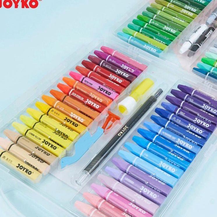 

Lebih Terpercaya Crayon Oil Pastel OP-72S Joyko 72 Warna Non Toxic